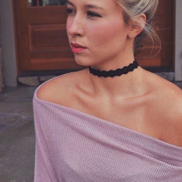 Headbands of Hope black choker/headband - Picture 2 of 2